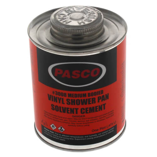 Vinyl Shower Pan Cement