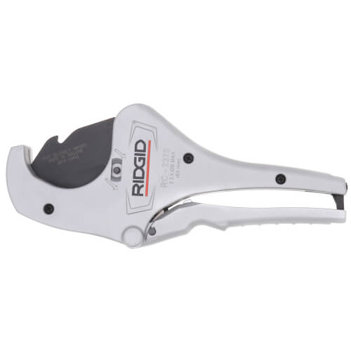 RC-2375, Ratchet Action Plastic Pipe & Tubing Cutter, 1/8" to 2-3/8"
