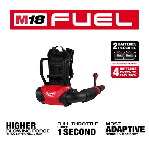 M18 FUEL Dual Battery Backpack Blower (Tool Only) 7 M18 FUEL Dual Battery Backpack Blower (Tool Only)