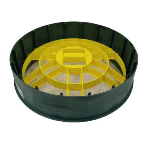20" Safety Screen for Polylok Risers (Yellow) 4 20" Safety Screen for Polylok Risers (Yellow)