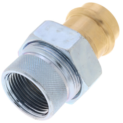 1" FNPT x Copper Press Dielectric Union, P-571NL (Lead Free)