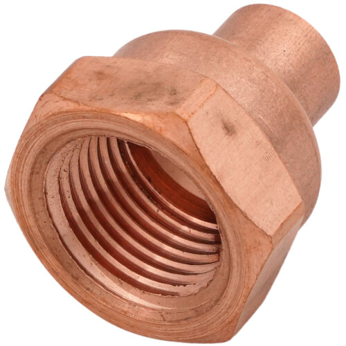 1/4" x 3/8" Copper x Female Adapter