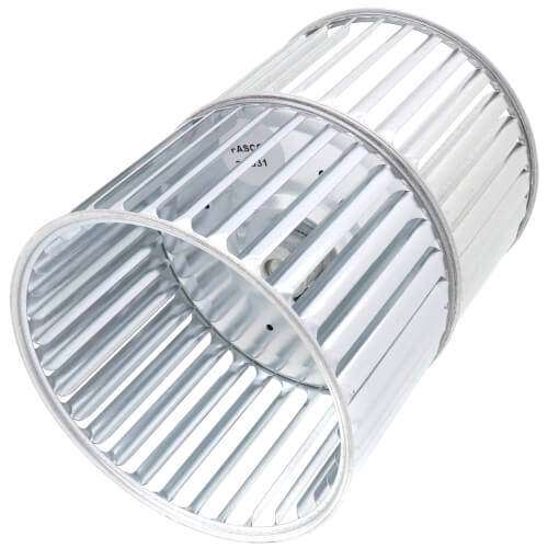 5-3/4 x 7-5/8 CW Double Inlet Blower Wheel 1/2" Bore