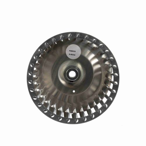 Double Inlet 6-1/4" Dia. X 7-7/8" Width Wheel, 2-6034