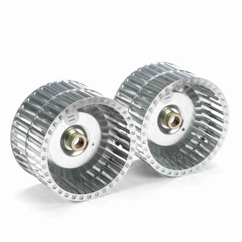 Double Inlet 7-1/2" Dia. 4-1/2" Width Wheel, 2-6035