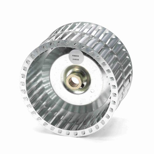 Double Inlet 7-1/2" Dia. 4-1/2" Width Wheel, 2-6035