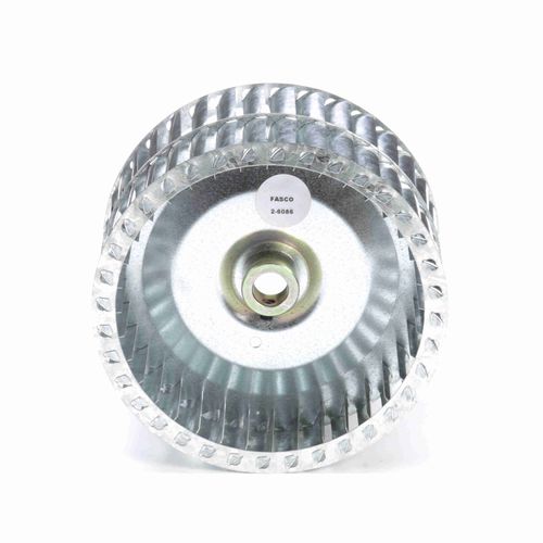Double Inlet 7-1/2" Dia. 4" Width Wheel, 2-6086