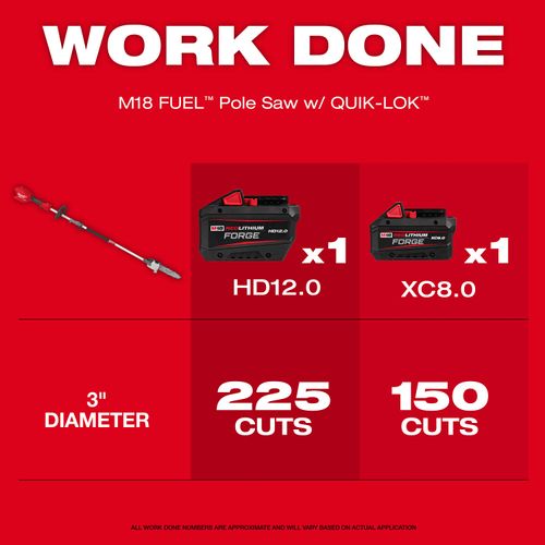 M18 FUEL Pole Saw w/ QUIK-LOK