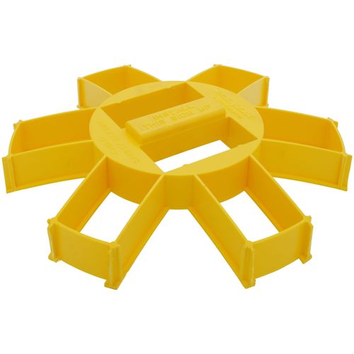 12" Safety Screen for Polylok Risers (Yellow) 2 12" Safety Screen for Polylok Risers (Yellow)