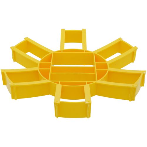 12" Safety Screen for Polylok Risers (Yellow) 3 12" Safety Screen for Polylok Risers (Yellow)