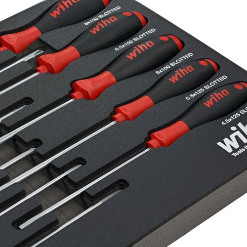 10-Piece SoftFinish Cushion Grip Screwdriver Tray Set