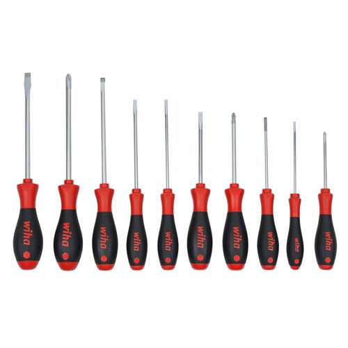 10-Piece SoftFinish Cushion Grip Screwdriver Tray Set 4 10-Piece SoftFinish Cushion Grip Screwdriver Tray Set