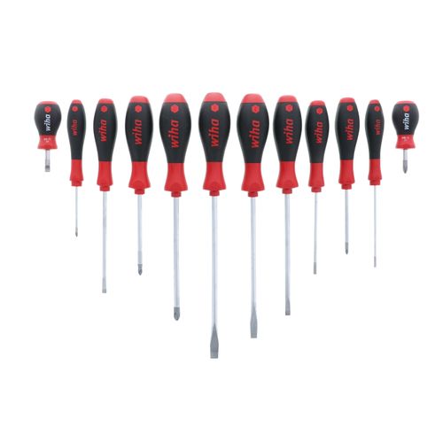 12-Piece SoftFinish Slotted & Phillips Screwdriver Set