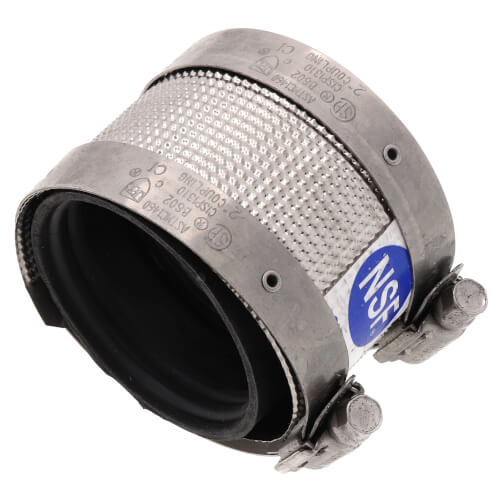 2" Stainless Steel No Hub Coupling