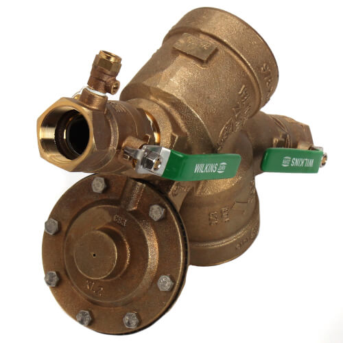 2" Lead Free Wilkins 975XL2 Reduced Pressure Principle Assembly w/ "Y" Type Strainer & Air Gap