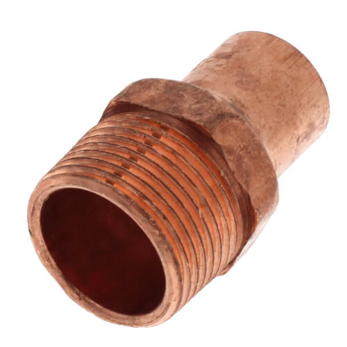 3/4" x 1" Copper x Male Adapter