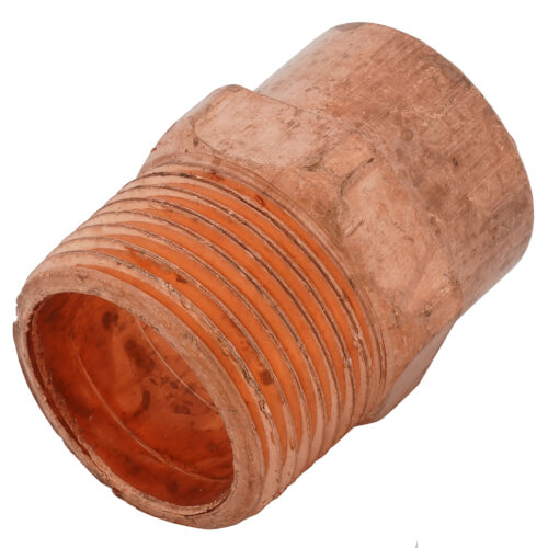 1" Copper x Male Adapter