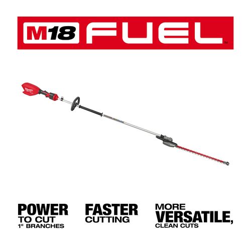 M18 FUEL Extended Pole Articulating Hedge Trimmer