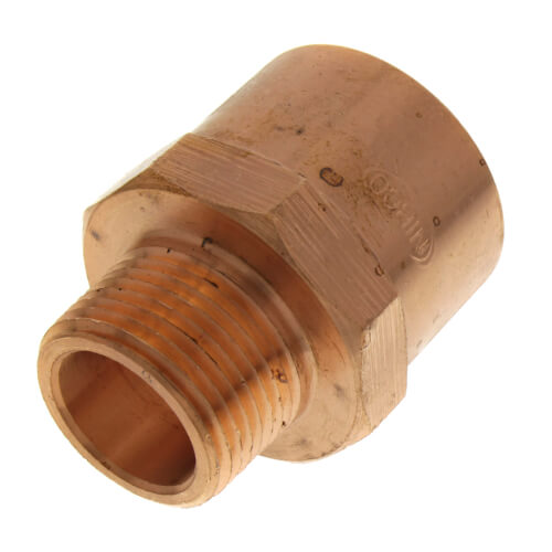 1-1/4" x 3/4" Copper x Male Adapter