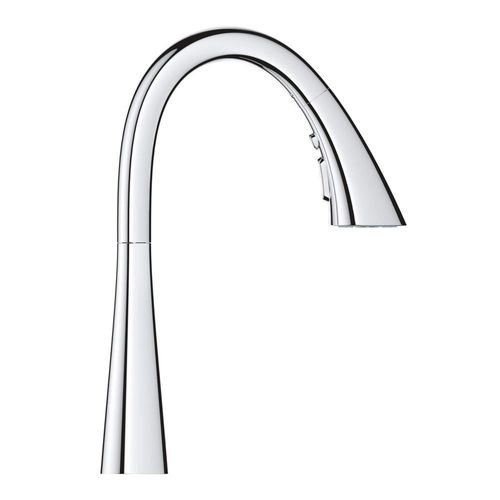 Zedra Single-Handle Pull Down Triple Spray Bar Faucet 1.75 Gpm (Chrome)
