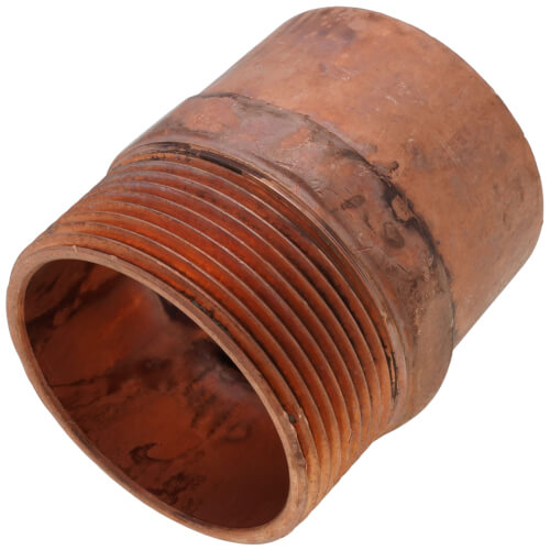 2-1/2" Copper x Male Adapter