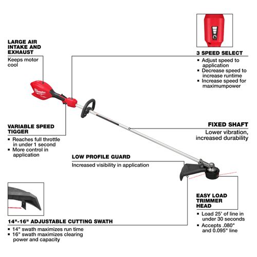 M18 FUEL 16" String Trimmer