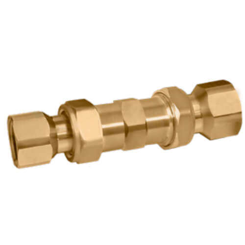 1/2" FNPT Dual Check Backflow Prevente (ASSE 1024 Compliant)