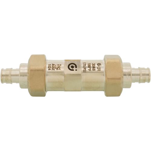 1/2" PEX Expansion Dual Check Backflow Preventer (ASSE 1024 Compliant)
