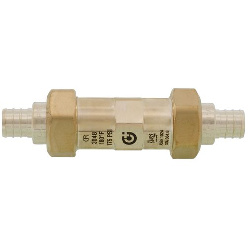 3/4" PEX Crimp Dual Check Backflow Preventer (ASSE 1024 Compliant)