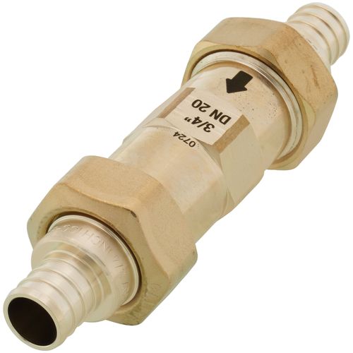 3/4" PEX Crimp Dual Check Backflow Preventer (ASSE 1024 Compliant) 2 3/4" PEX Crimp Dual Check Backflow Preventer (ASSE 1024 Compliant)