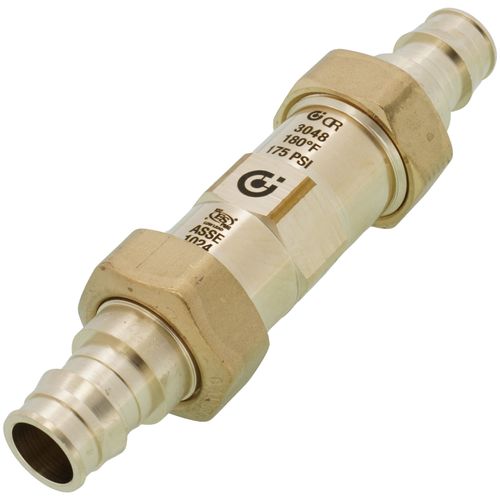 3/4" PEX Expansion Dual Check Backflow Preventer (ASSE 1024 Compliant)