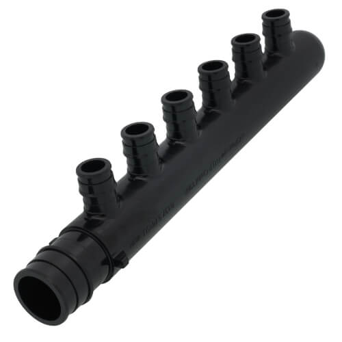 1" EP Branch Multi-Port Tee w/ 1/2" Outlets (6 Outlets)