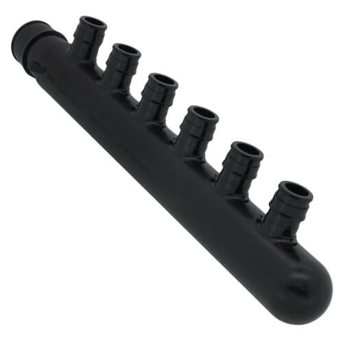 1" EP Branch Multi-Port Tee w/ 1/2" Outlets (6 Outlets)