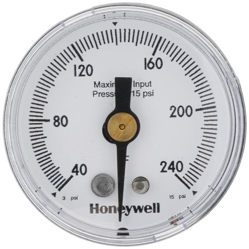 1-1/2" Pneumatic Receiver Gauge (40° to 240°F)