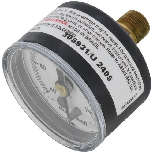 1-1/2" Pneumatic Receiver Gauge (40° to 240°F)