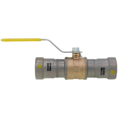 1" MegaPressG Bronze Ball Valve w/ Carbon Steel Press Ends