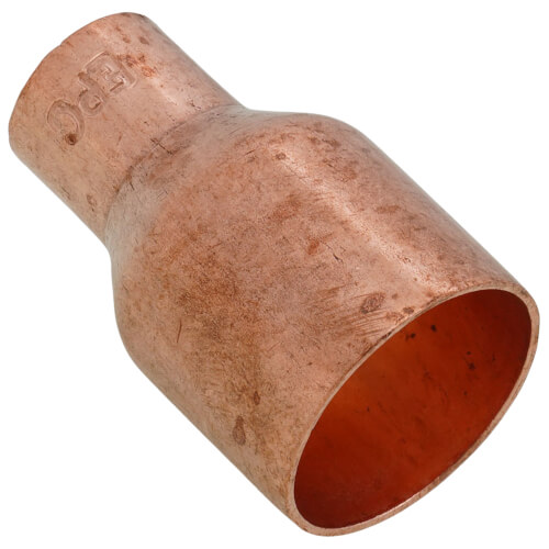 1" x 1/2" Copper Coupling
