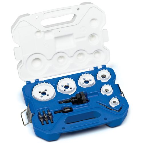 15-Piece Speed Slot Electrician's Hole Saw Kit