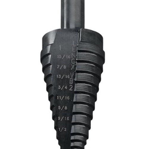 1/2" to 1" Vari-Bit Step Drill Bit w/ 3/8" Shank
