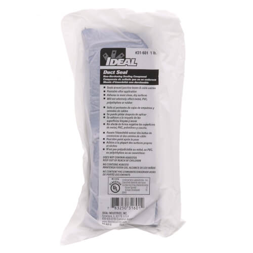 1 lb. Block Duct Seal Tape (Carton of 10)