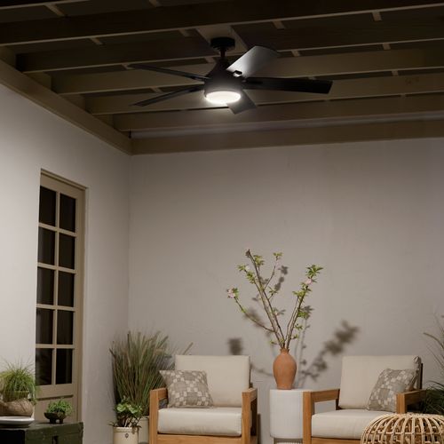 52" Tide Ceiling Fan (Satin Black) 14 52" Tide Ceiling Fan (Satin Black)