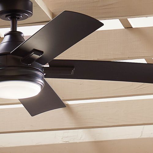 52" Tide Ceiling Fan (Satin Black) 6 52" Tide Ceiling Fan (Satin Black)