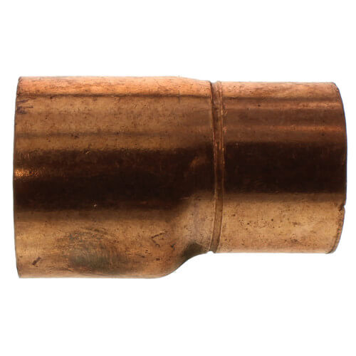 1-1/4" x 1" Copper Eccentric Coupling