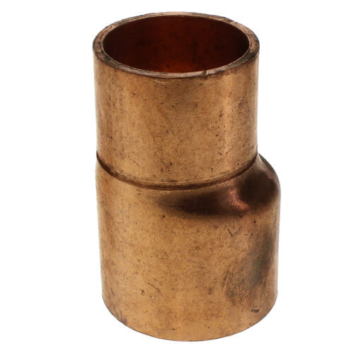 1-1/4" x 1" Copper Eccentric Coupling