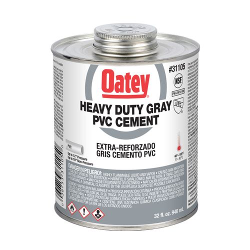 PVC Heavy Duty Gray Cement (32 oz.)