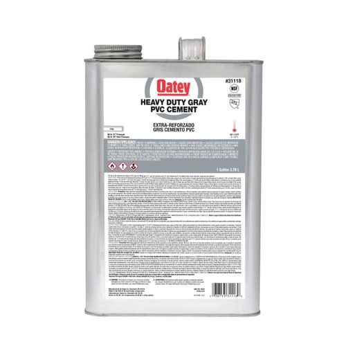 PVC Heavy Duty Gray Cement (1 Gallon)