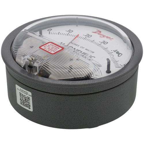 Magnehelic Differential Pressure Gage (0 - .50" W.C.) 2 Magnehelic Differential Pressure Gage (0 - .50" W.C.)