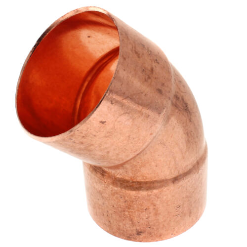 2-1/2" Copper 45Â° Elbow