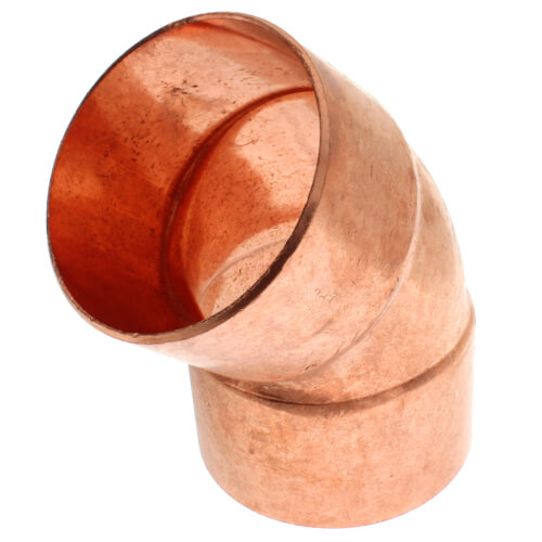 3" Copper 45Â° Elbow