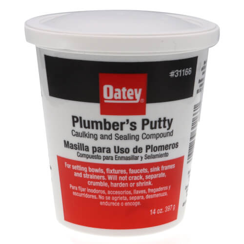 Plumbers Putty, White (14 oz.)